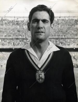 Antoni Ramallets con la selección española en 1957