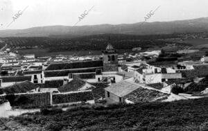 Vista parcial de la Puebla de los Infantes (Sevilla)