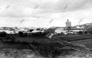 Vista general del pueblo Alanais (Sevilla)