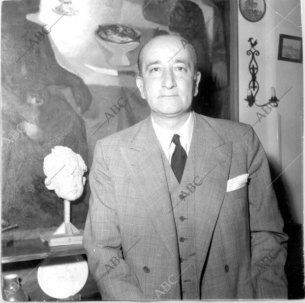 El escritor Leopoldo Panero Pallarés