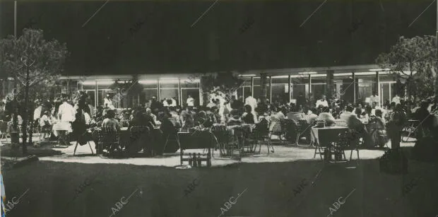 Terraza en el chalet de la Real Sociedad Hípica Española Club de Campo