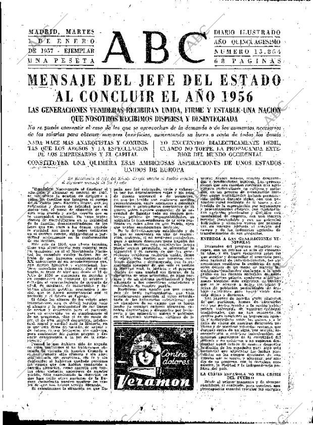 ABC MADRID 01-01-1957 página 29