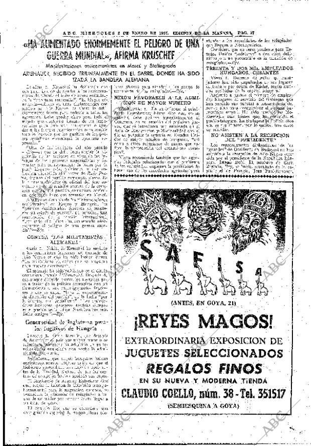 ABC MADRID 02-01-1957 página 35