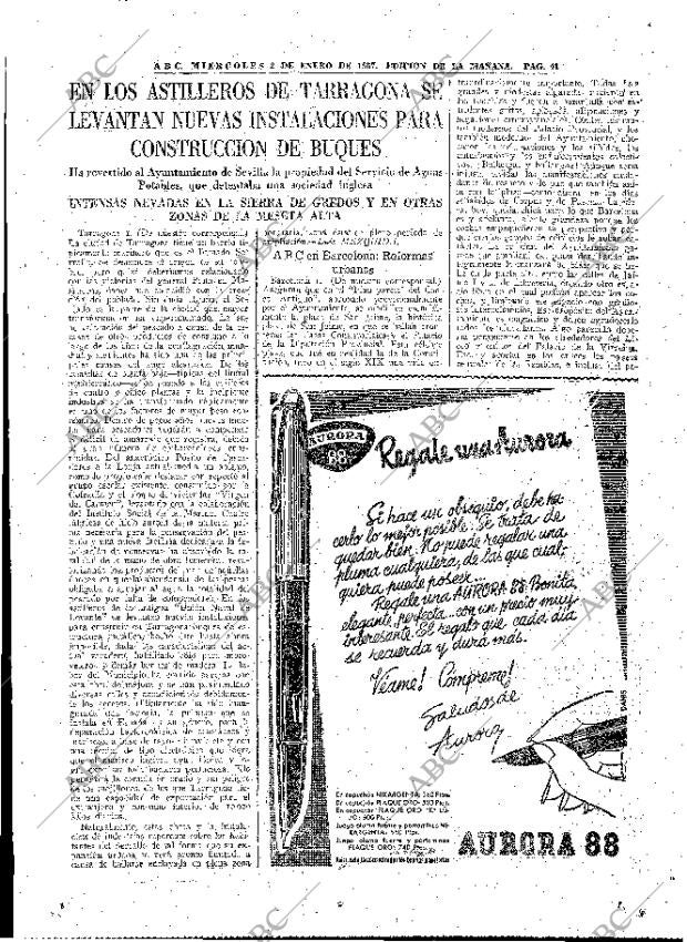 ABC MADRID 02-01-1957 página 39