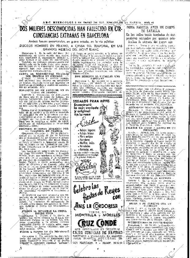ABC MADRID 02-01-1957 página 42