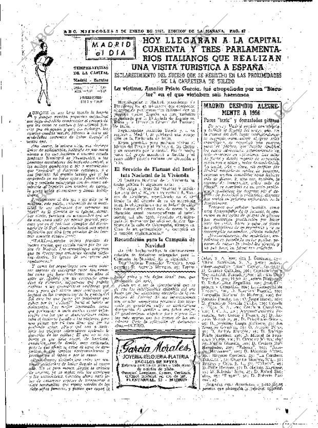 ABC MADRID 02-01-1957 página 45