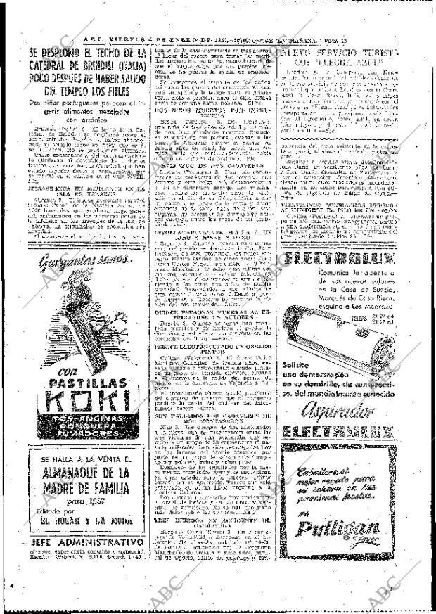 ABC MADRID 04-01-1957 página 40