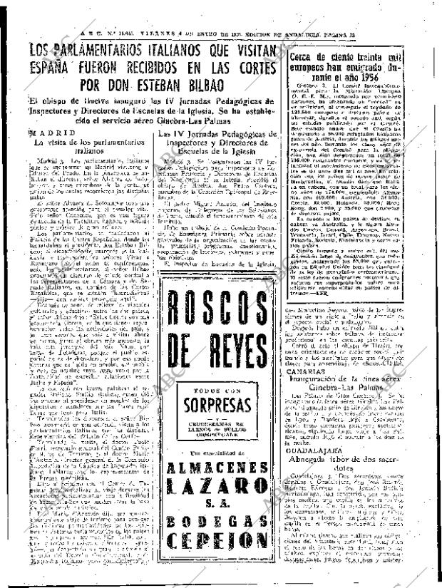 ABC SEVILLA 04-01-1957 página 23