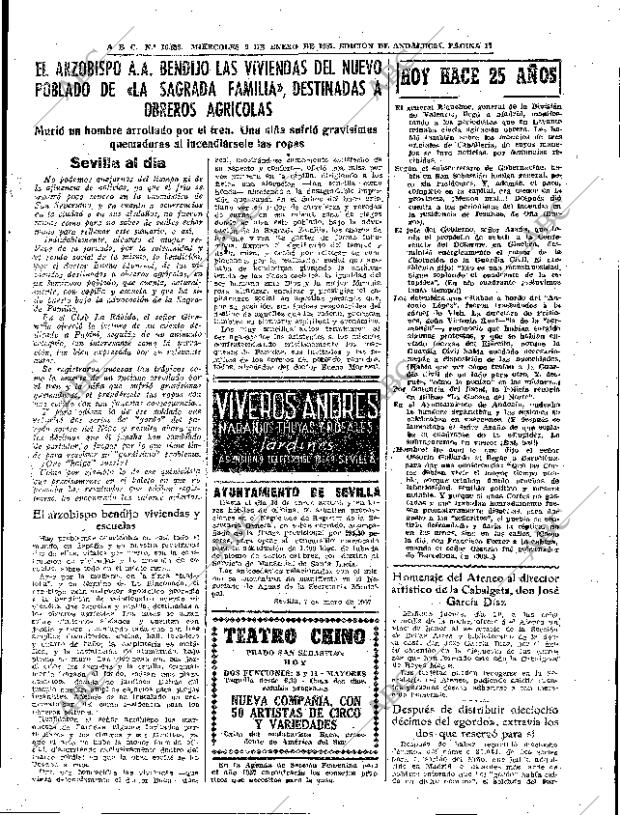 ABC SEVILLA 09-01-1957 página 17