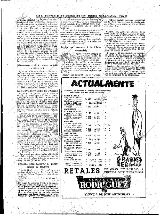 ABC MADRID 10-01-1957 página 27