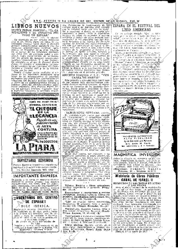 ABC MADRID 10-01-1957 página 32