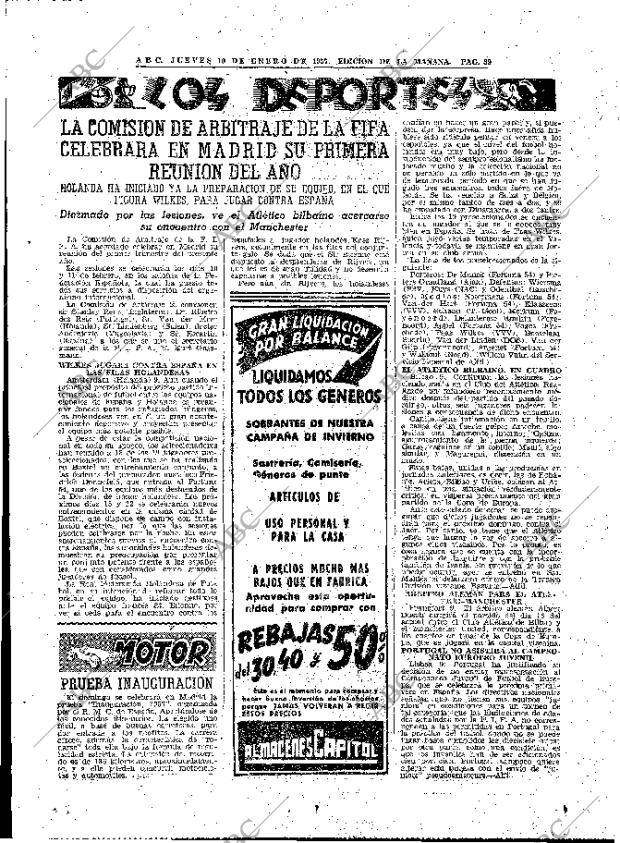 ABC MADRID 10-01-1957 página 39