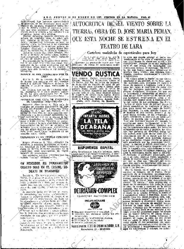 ABC MADRID 10-01-1957 página 41