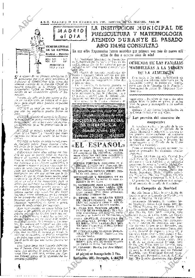 ABC MADRID 12-01-1957 página 27