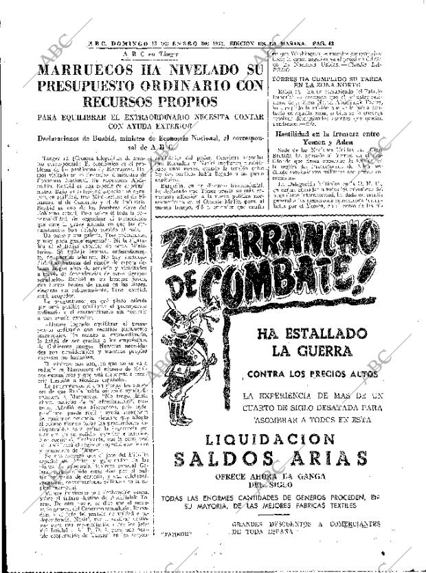 ABC MADRID 13-01-1957 página 31