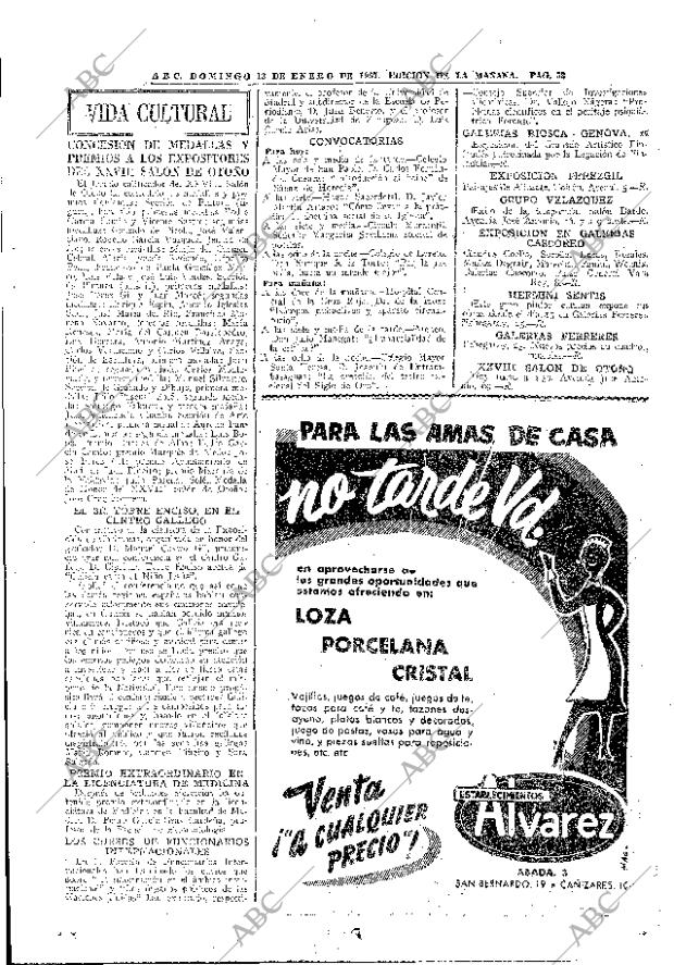 ABC MADRID 13-01-1957 página 41