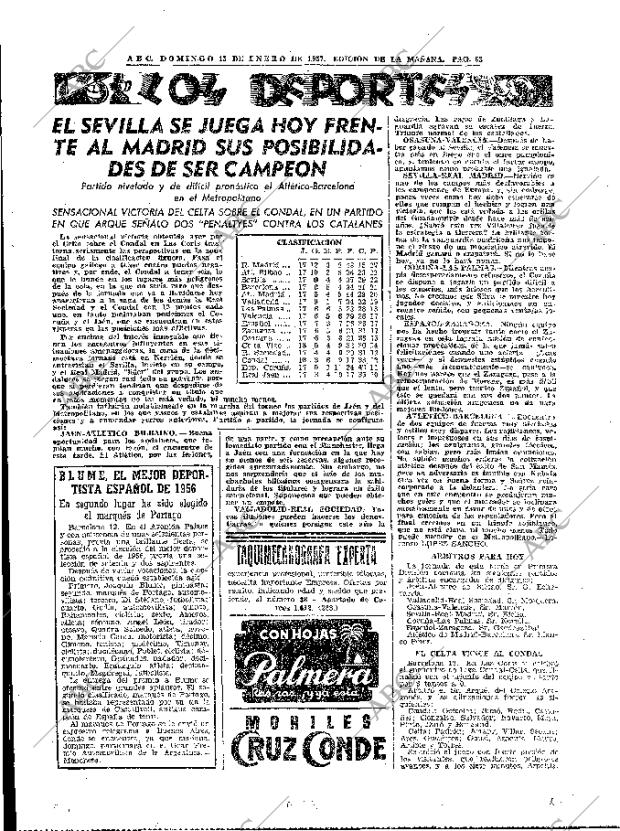 ABC MADRID 13-01-1957 página 51