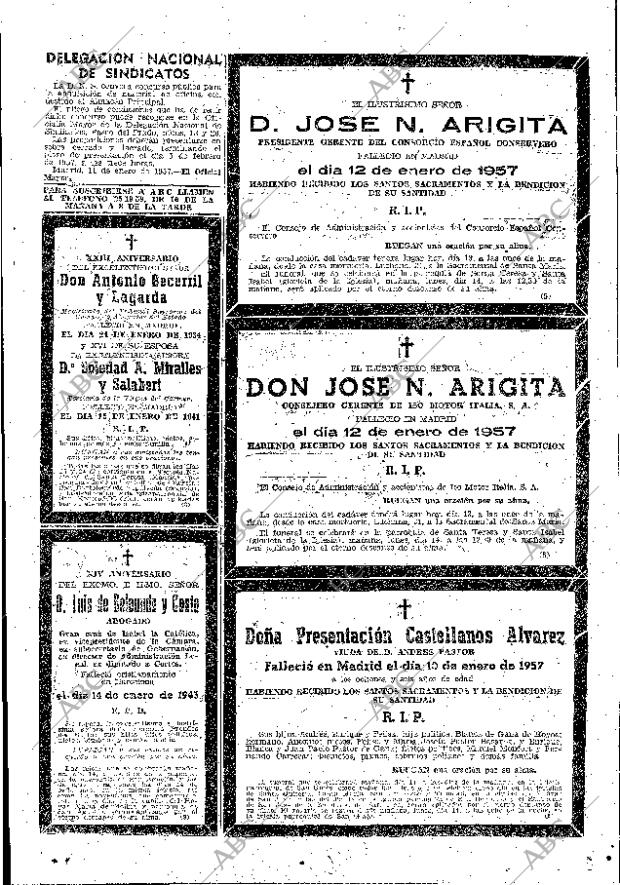 ABC MADRID 13-01-1957 página 65