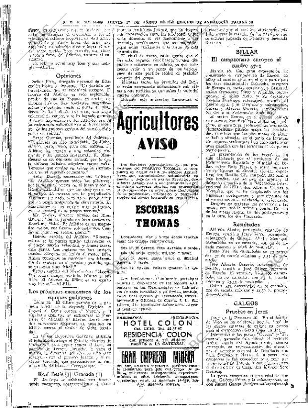 ABC SEVILLA 17-01-1957 página 22