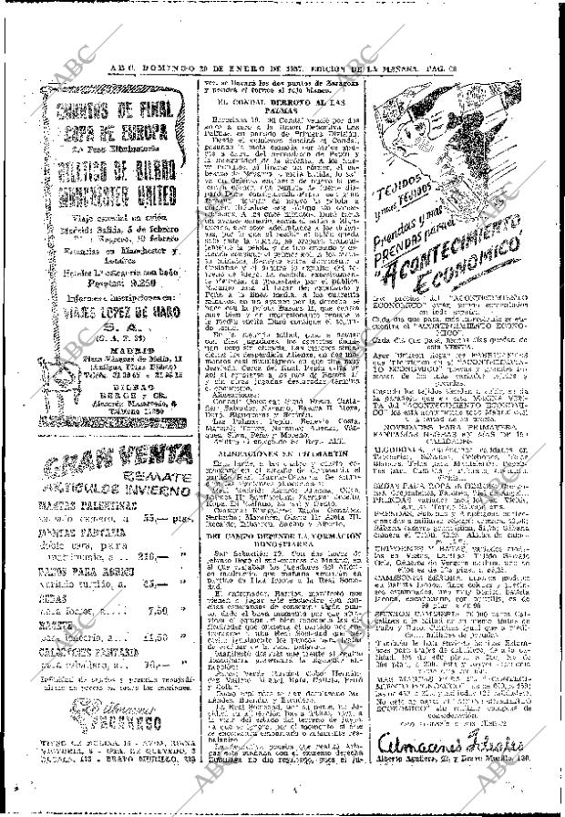 ABC MADRID 20-01-1957 página 60