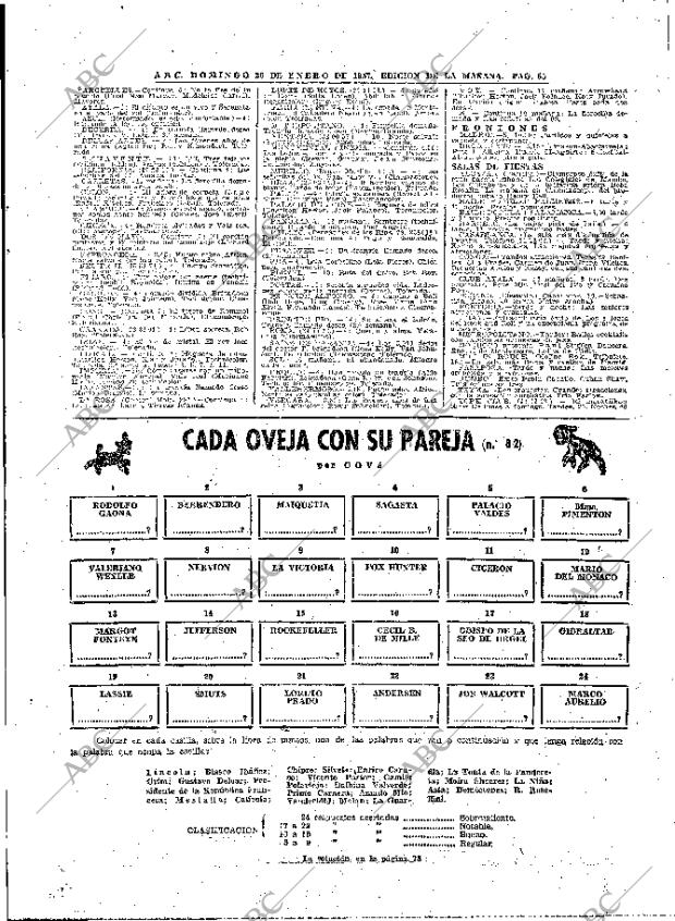 ABC MADRID 20-01-1957 página 65