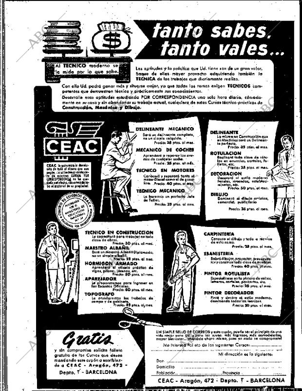 ABC SEVILLA 20-01-1957 página 26