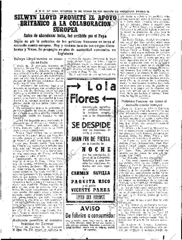 ABC SEVILLA 20-01-1957 página 35