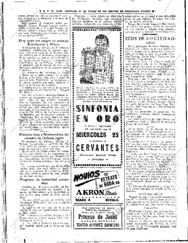 ABC SEVILLA 20-01-1957 página 36