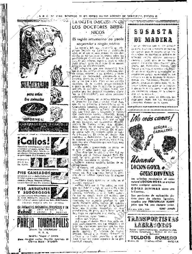 ABC SEVILLA 20-01-1957 página 42