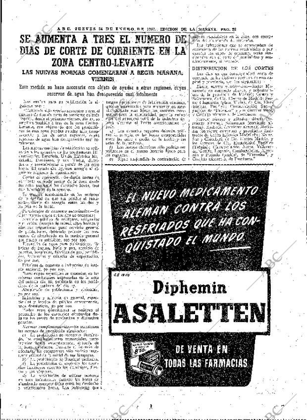 ABC MADRID 24-01-1957 página 23