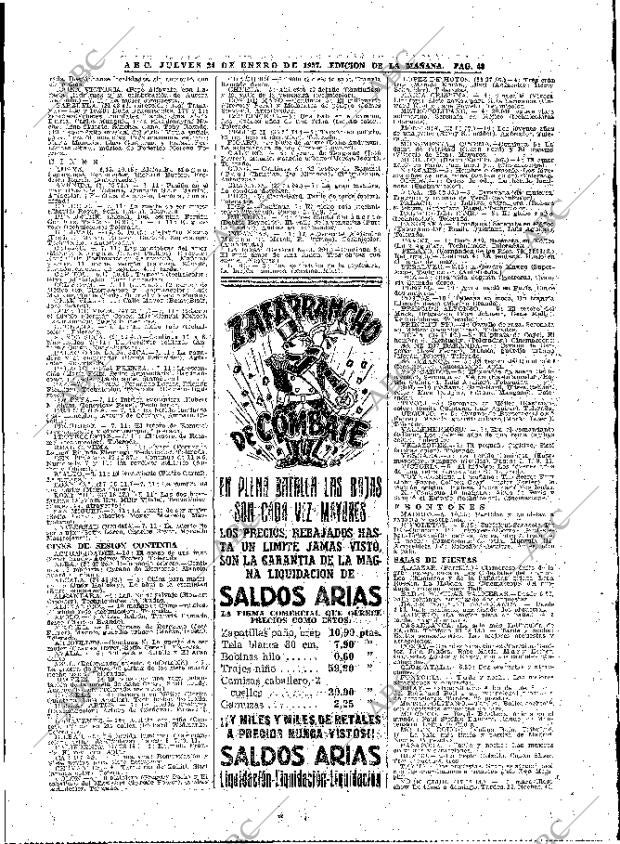 ABC MADRID 24-01-1957 página 43