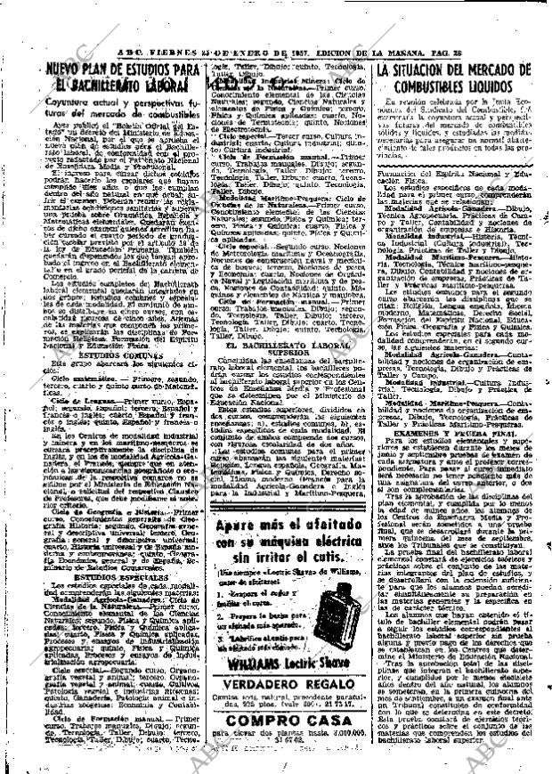 ABC MADRID 25-01-1957 página 28