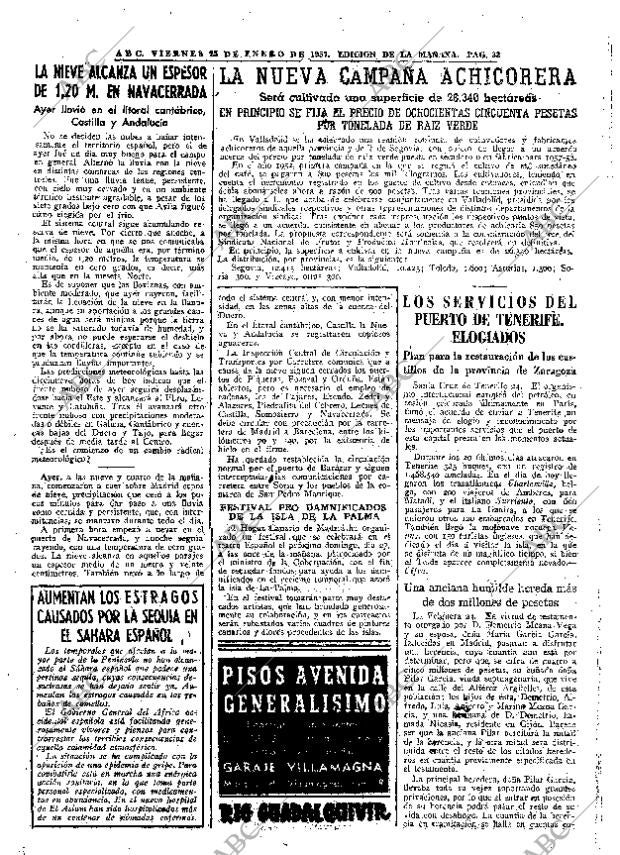 ABC MADRID 25-01-1957 página 33