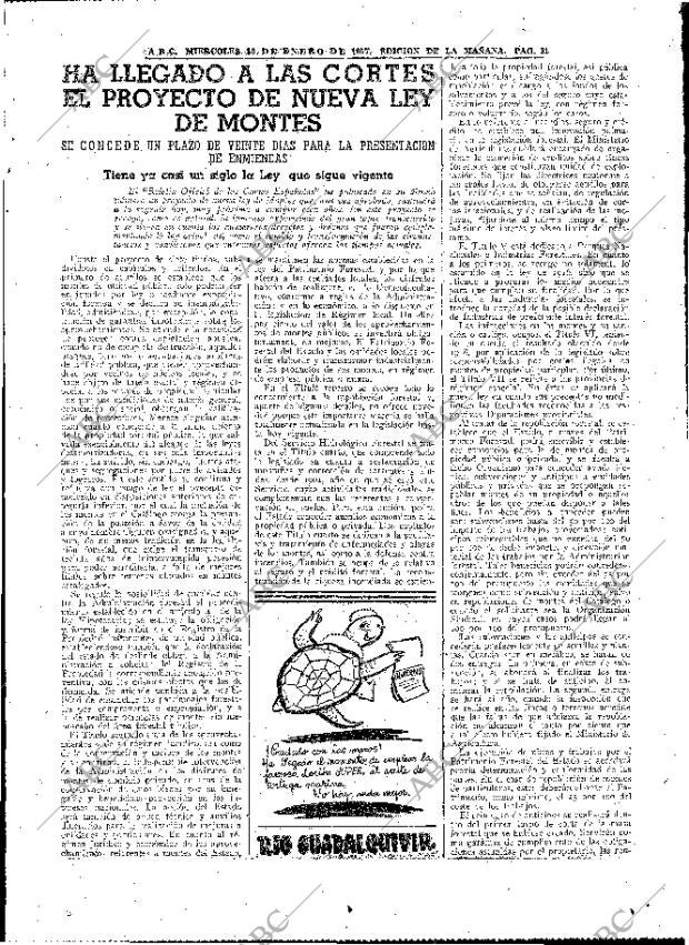 ABC MADRID 30-01-1957 página 31