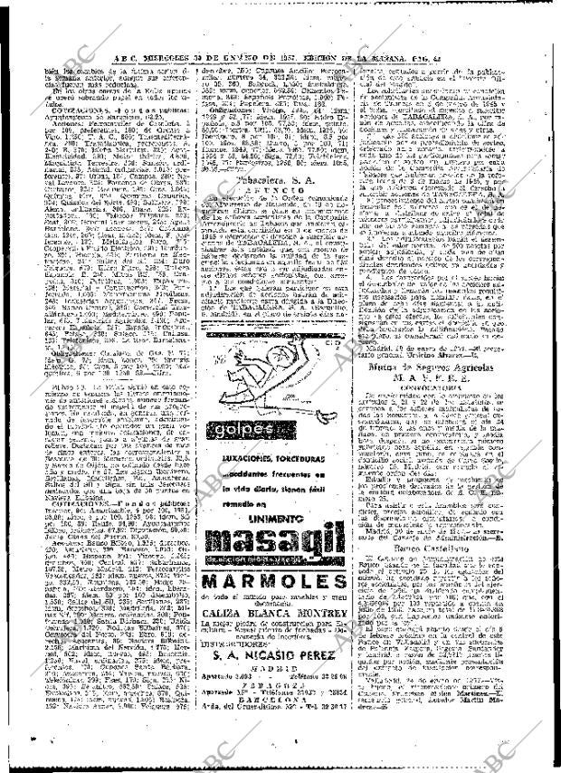 ABC MADRID 30-01-1957 página 42