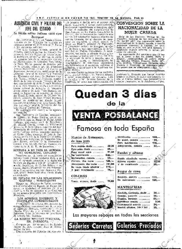 ABC MADRID 31-01-1957 página 11