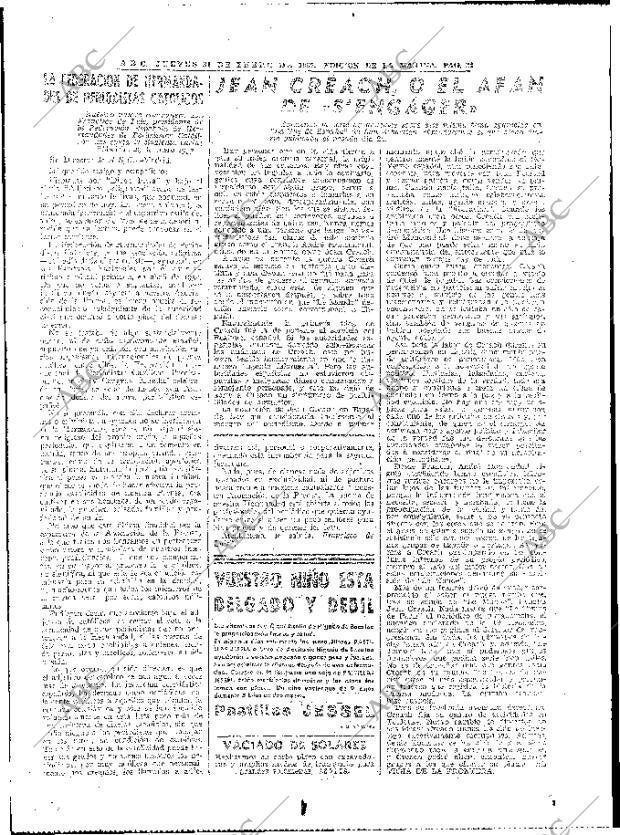 ABC MADRID 31-01-1957 página 16