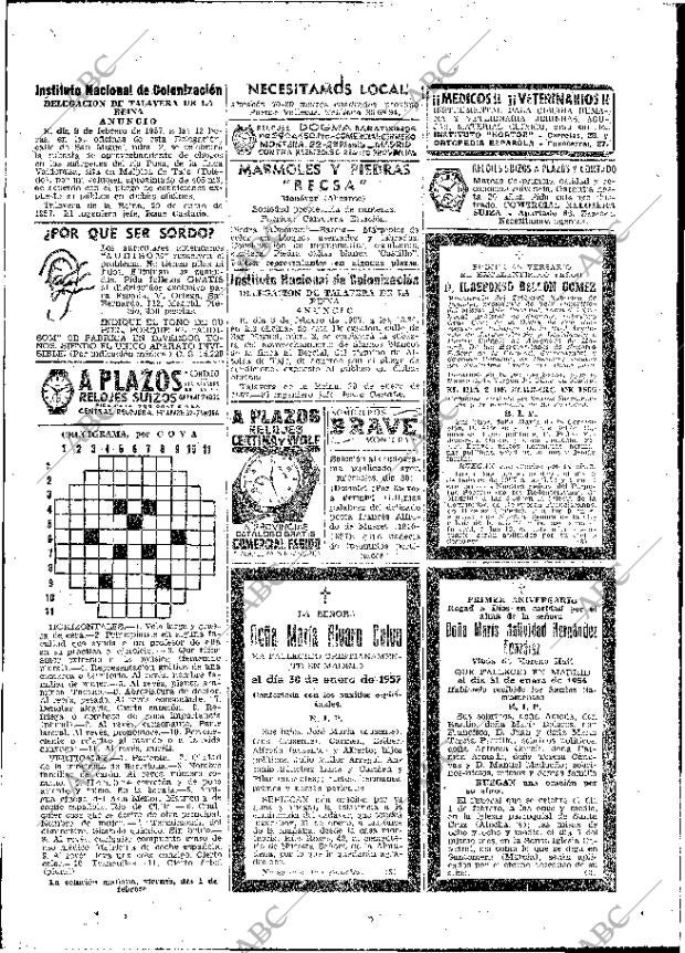 ABC MADRID 31-01-1957 página 44