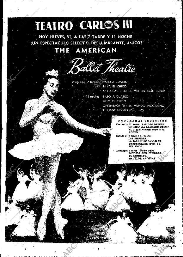 ABC MADRID 31-01-1957 página 48