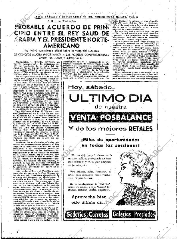 ABC MADRID 02-02-1957 página 17