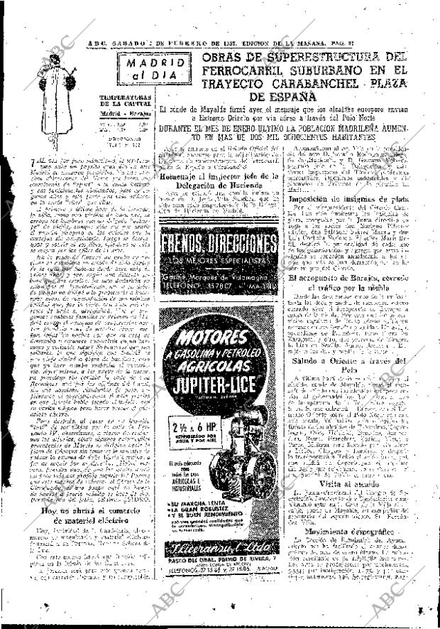 ABC MADRID 02-02-1957 página 29