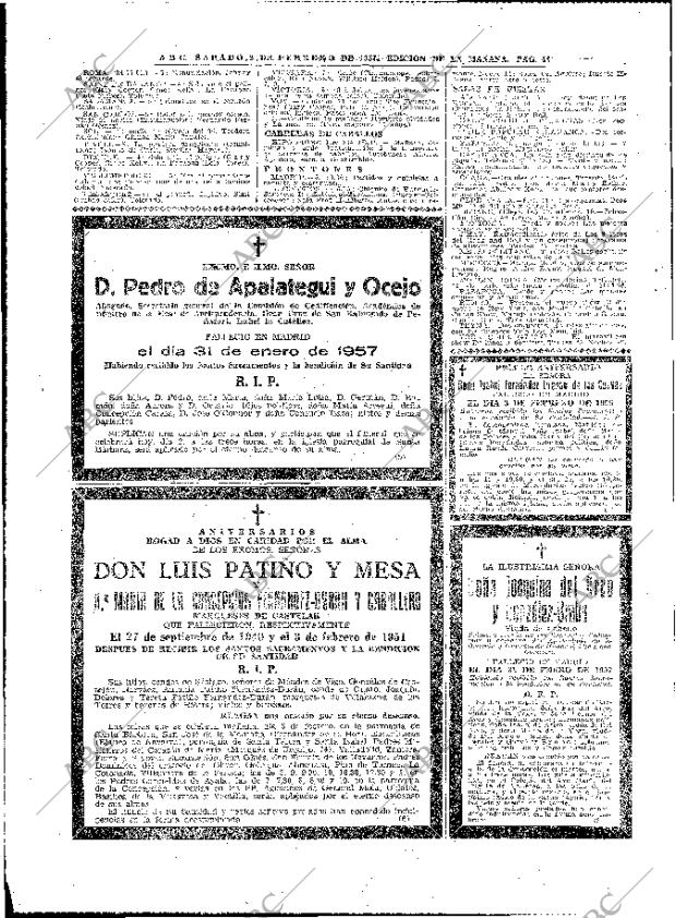 ABC MADRID 02-02-1957 página 42