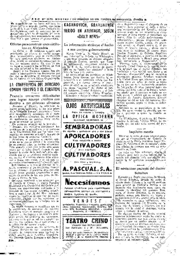 ABC SEVILLA 05-02-1957 página 10