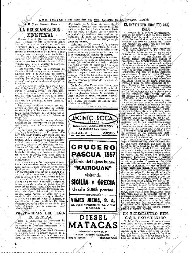 ABC MADRID 07-02-1957 página 23