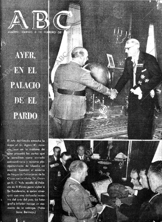 ABC MADRID 08-02-1957 página 1