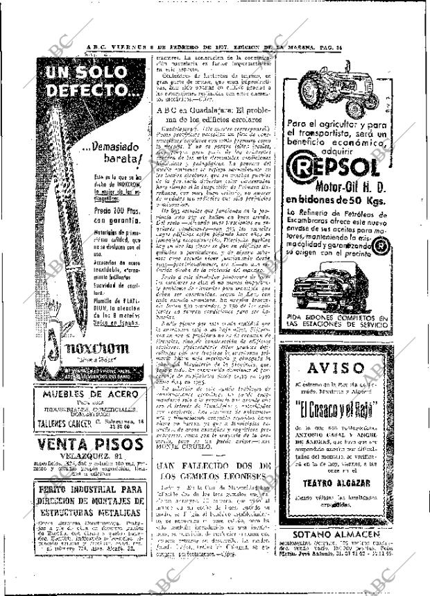 ABC MADRID 08-02-1957 página 26