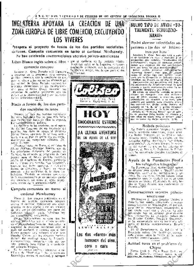 ABC SEVILLA 08-02-1957 página 23