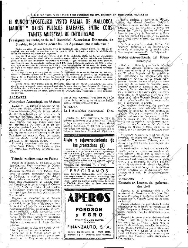 ABC SEVILLA 08-02-1957 página 25
