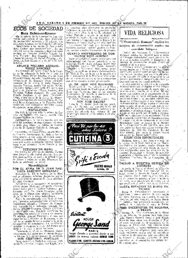 ABC MADRID 09-02-1957 página 20