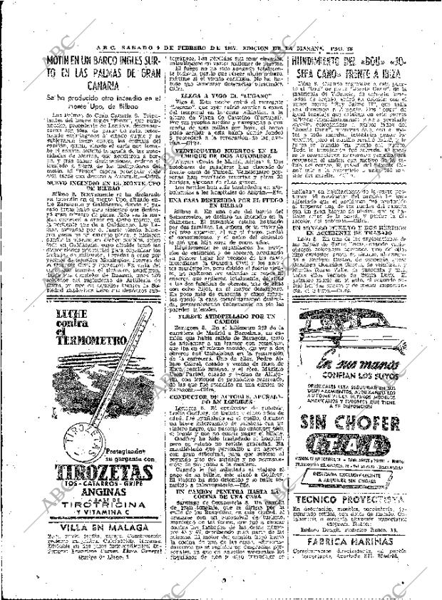 ABC MADRID 09-02-1957 página 22